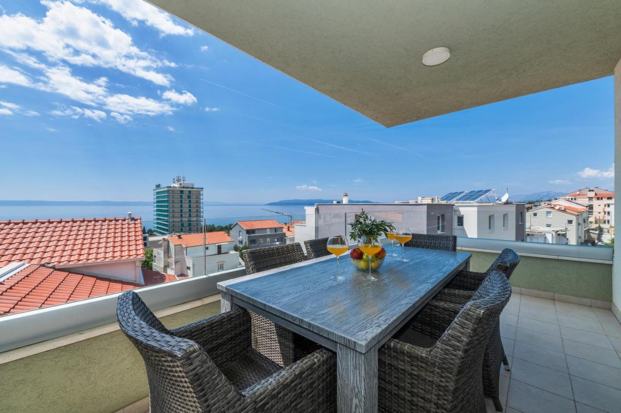 Luxury Apartment Stockholm -Sea&City View Makarska Dış mekan fotoğraf