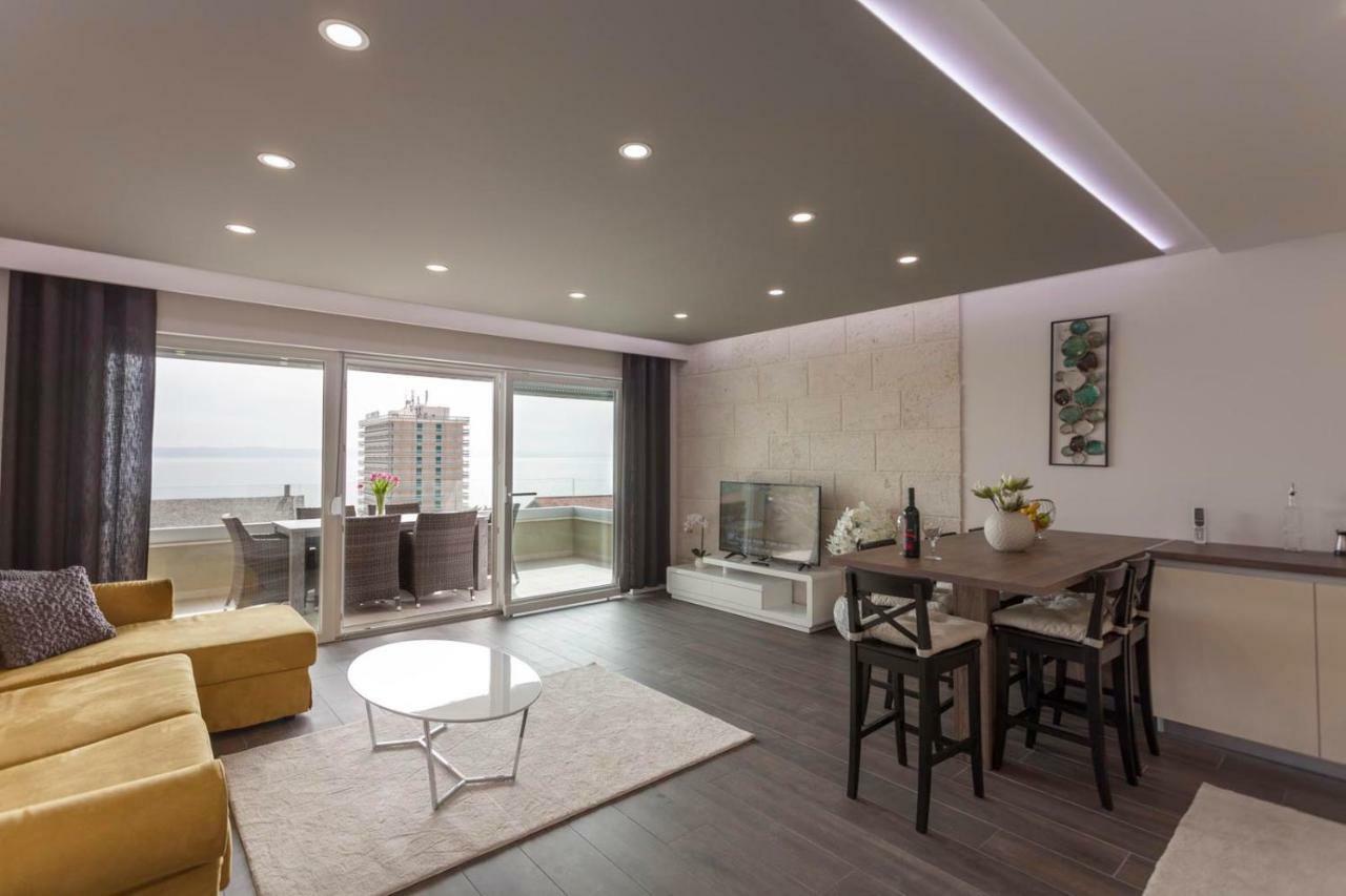 Luxury Apartment Stockholm -Sea&City View Makarska Dış mekan fotoğraf